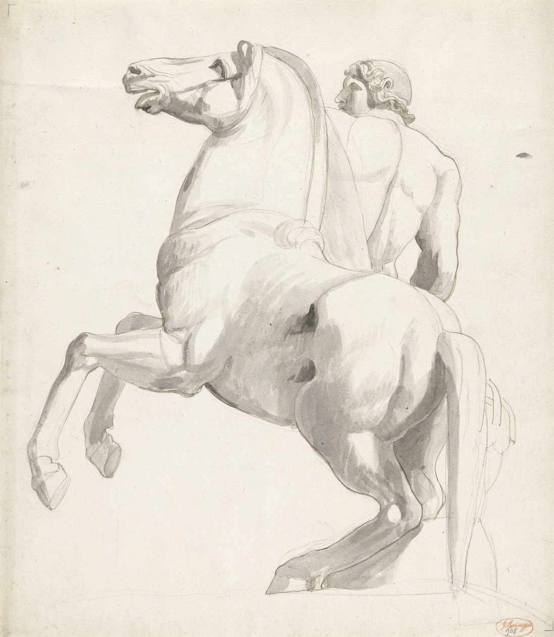 Rytter fra Montecavallo af George Romney