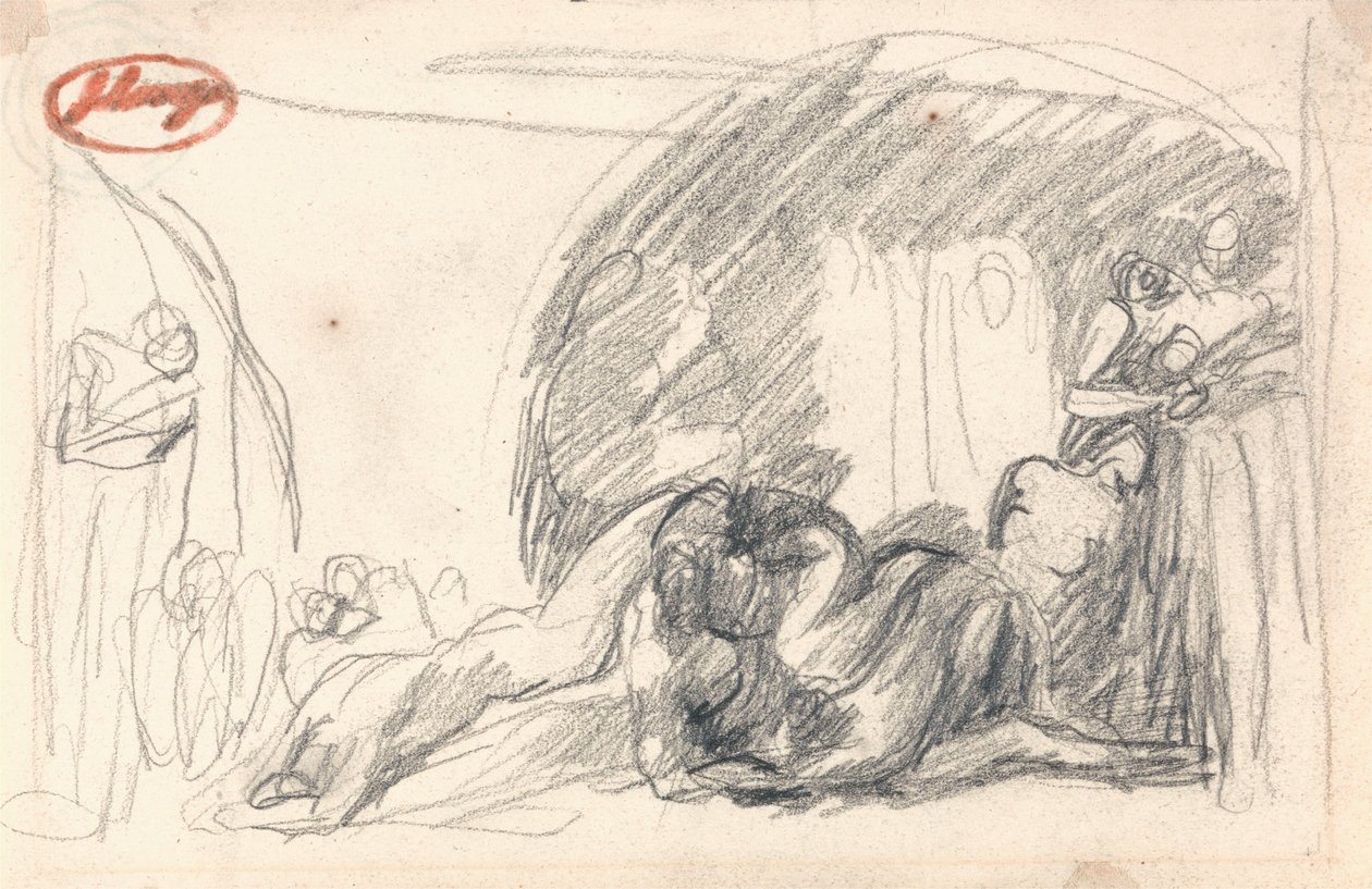 Howard på besøg i et fængsel af George Romney