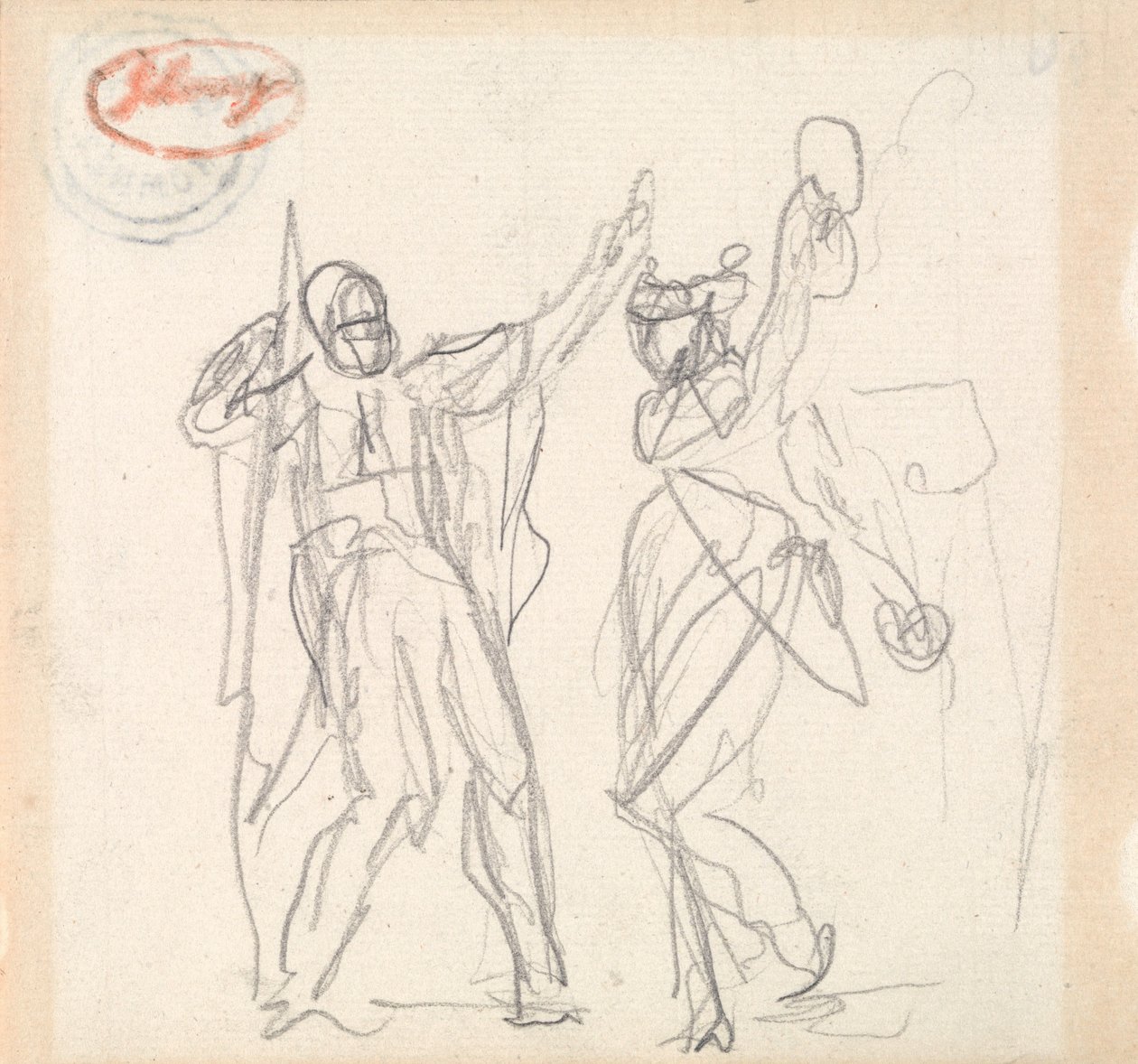 Jeptha og hans datter af George Romney
