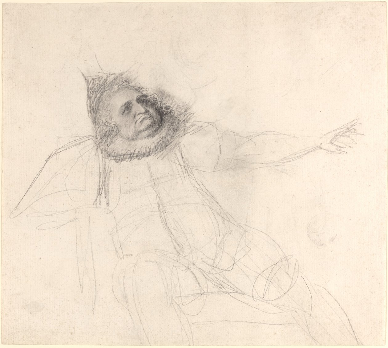 John Henderson som Falstaff af George Romney