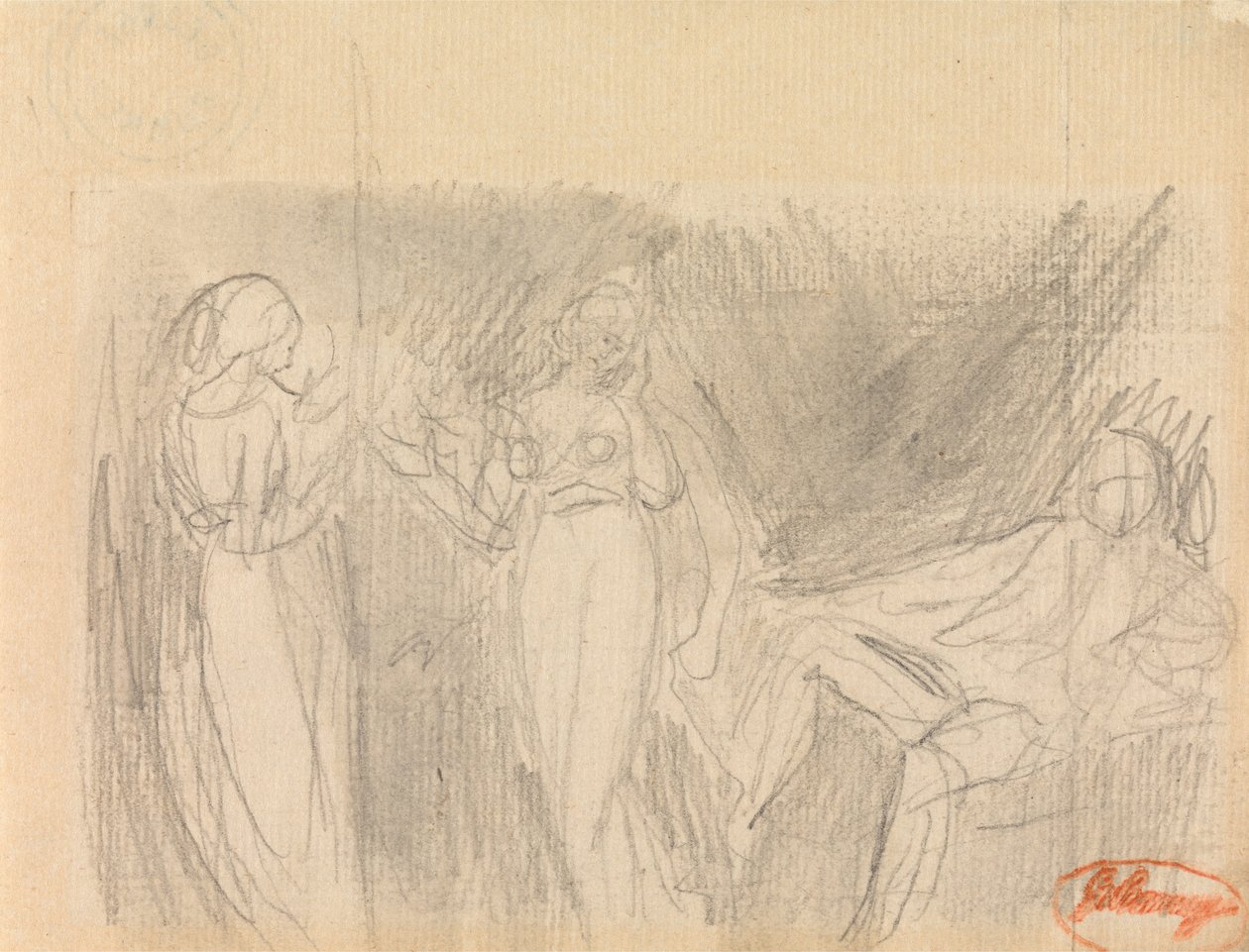 Damer i vente af George Romney