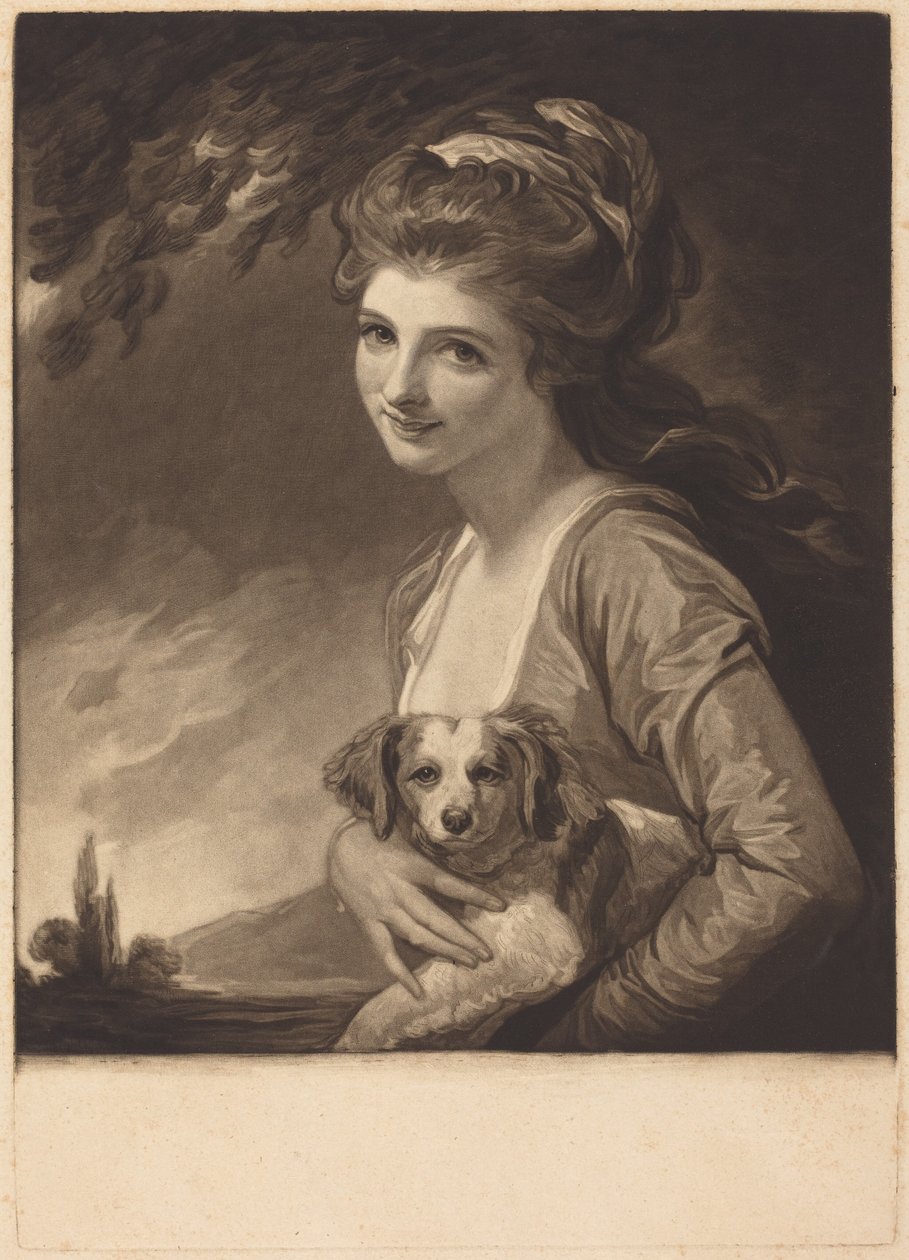 Lady Hamilton som Naturen af George Romney