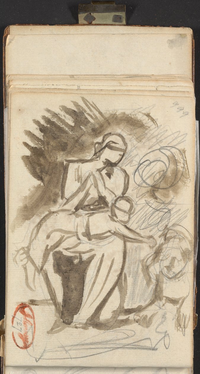 Landskab af George Romney