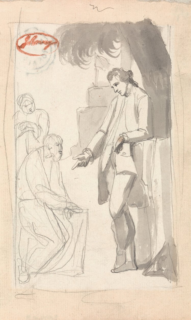 Major Thomas Pearson og brahmanen af George Romney