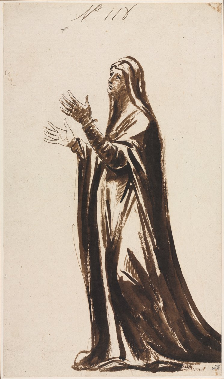 Mater Dolorosa (sørgende mor) af George Romney