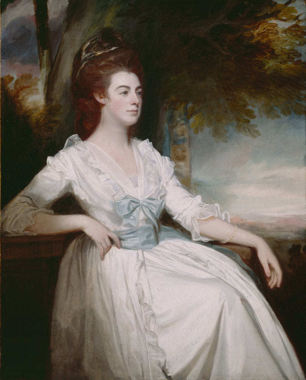 Miss Clavering, 178082 af George Romney