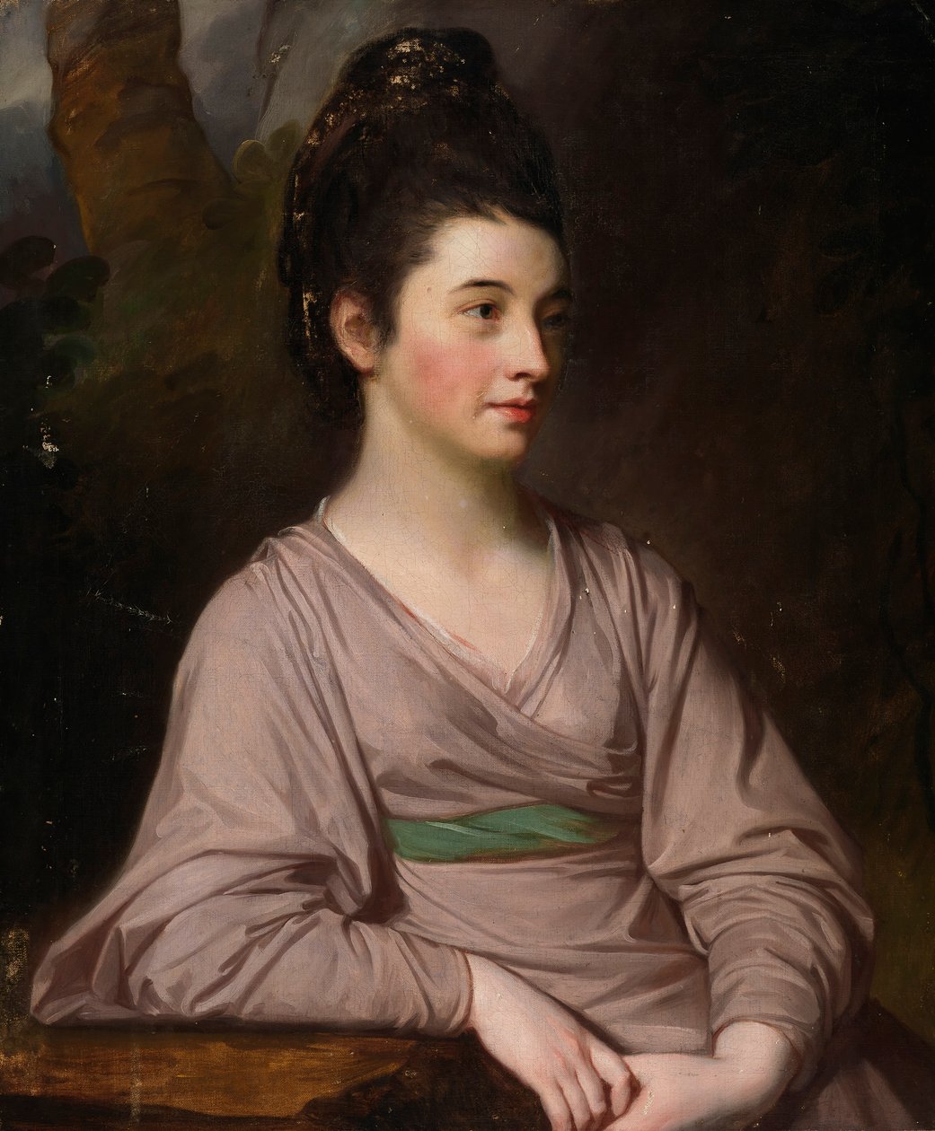 Frøken Kirkpatrick af George Romney