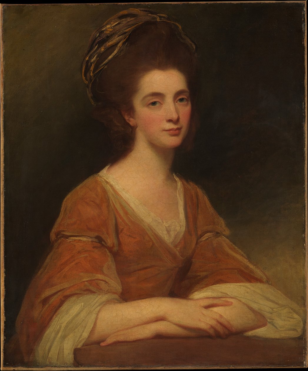Fru Charles Frederick (Martha Rigden, død 1794) af George Romney