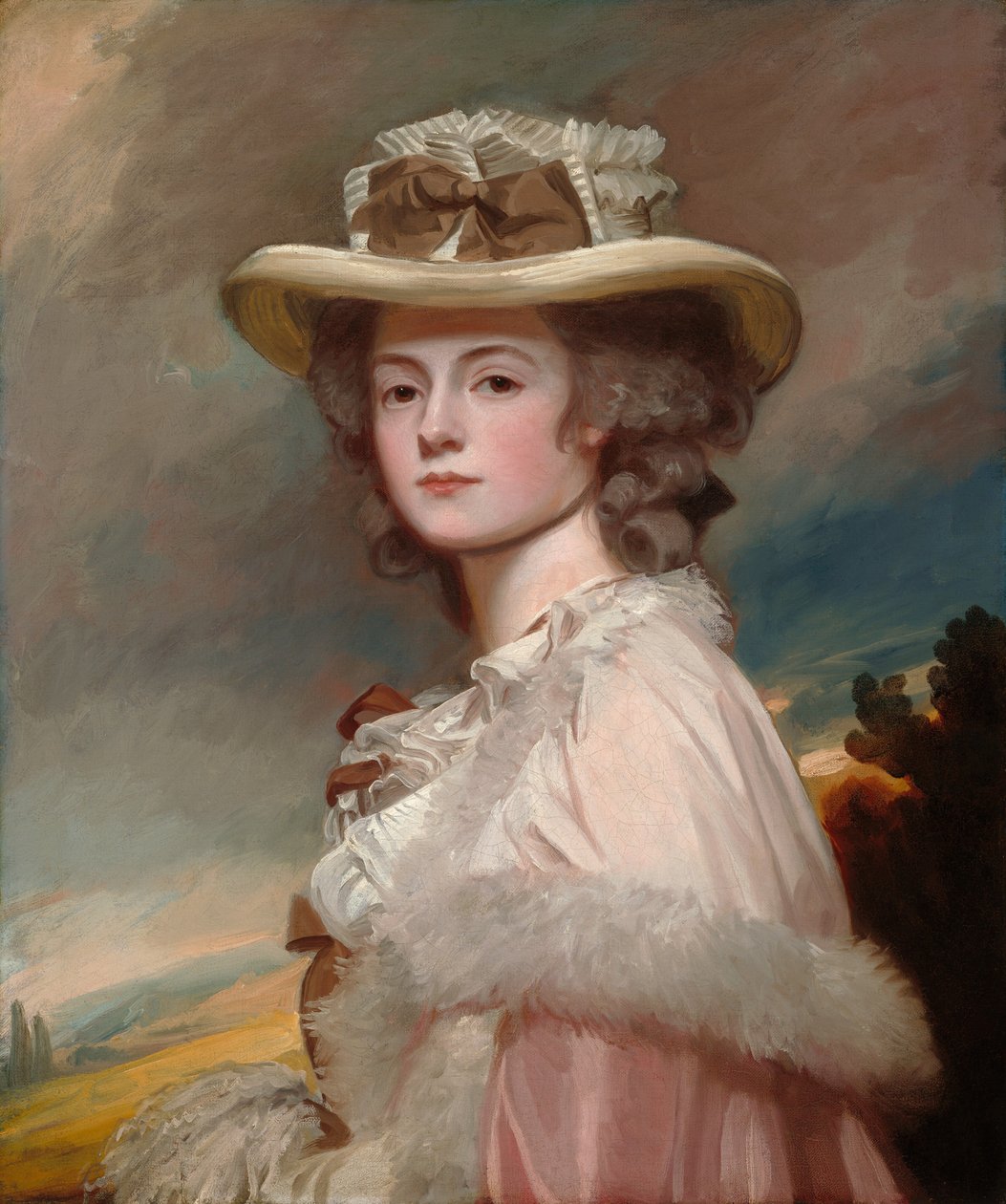 Fru Davies Davenport af George Romney
