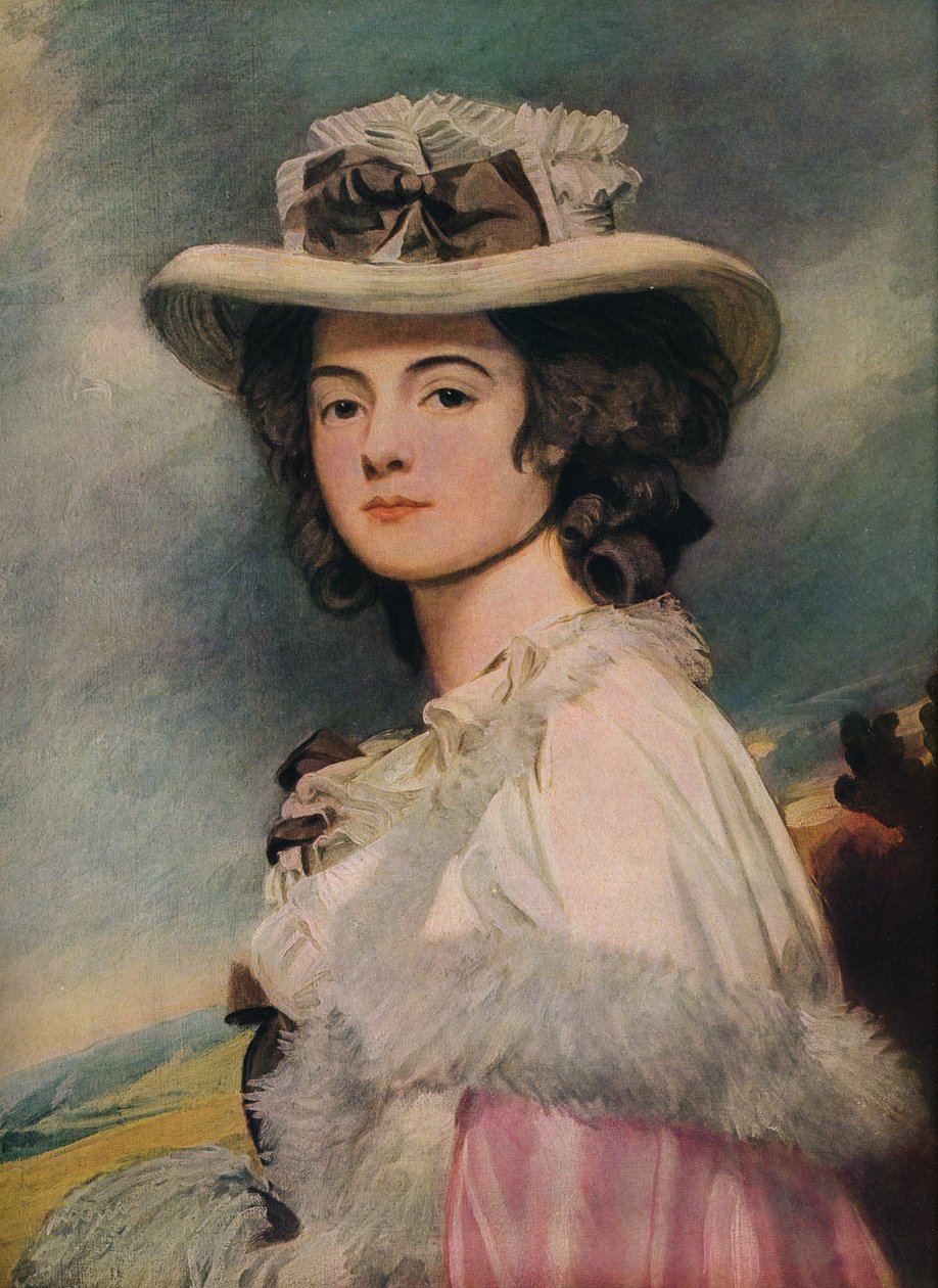 Fru Davies Davenport, 1782-1784 af George Romney