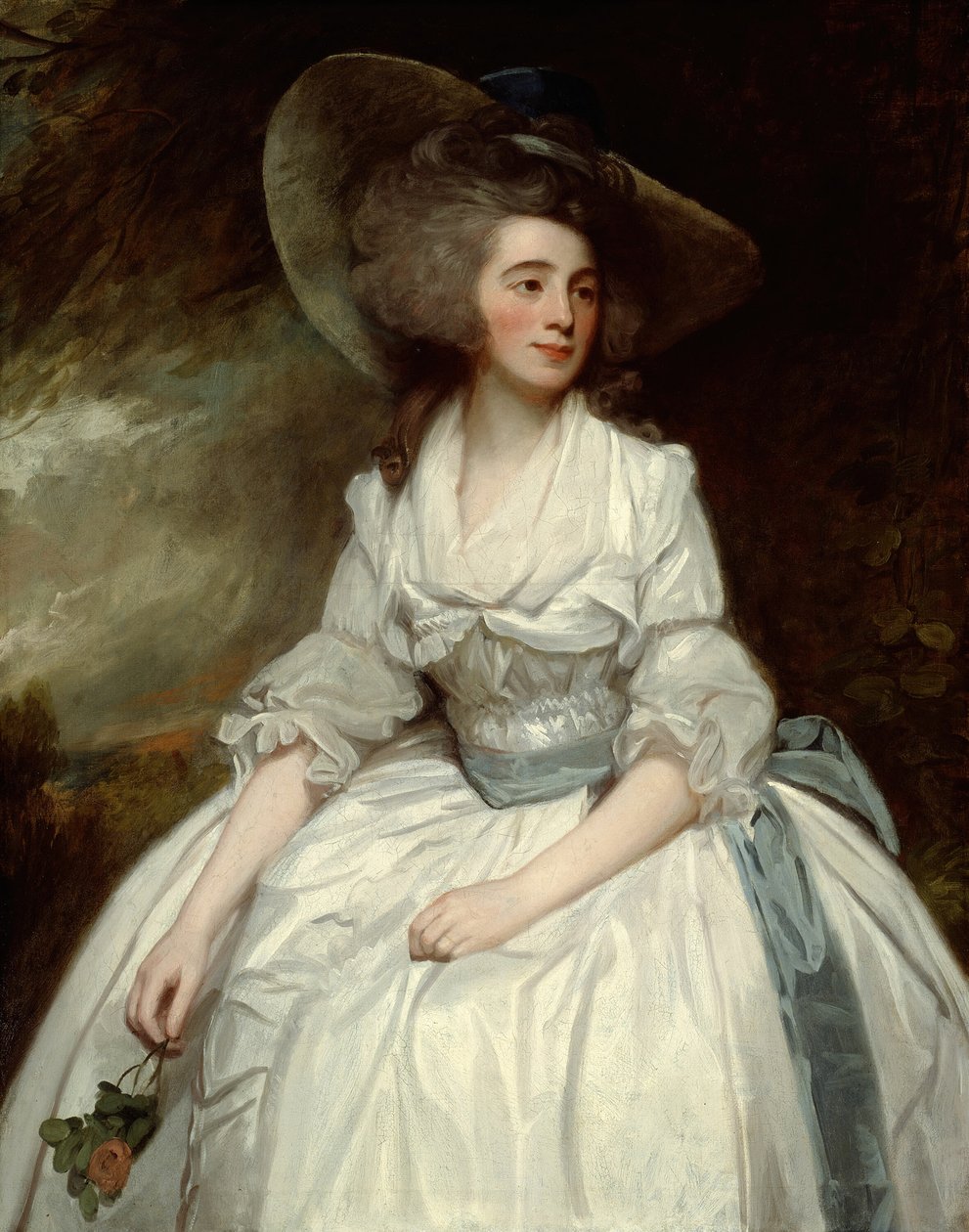 Fru Francis Russell, 178587. af George Romney