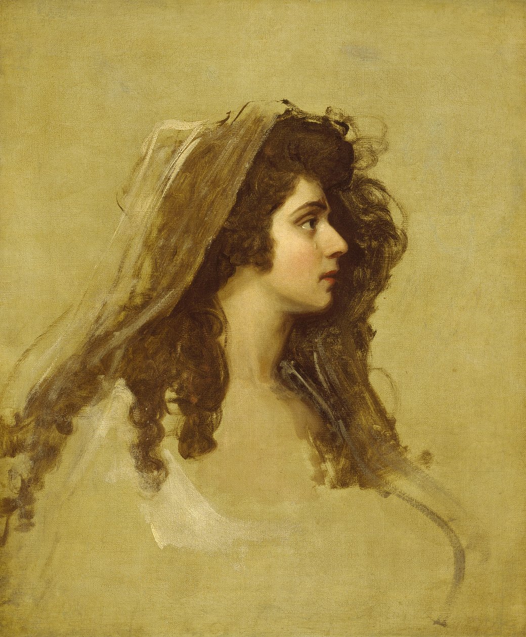Fru Siddons, ca. 1784 af George Romney