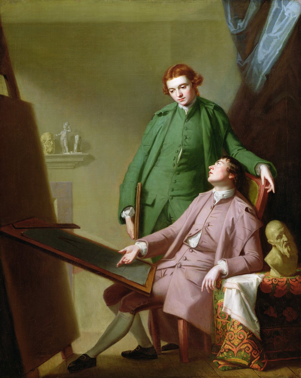 Peter og James Romney af George Romney