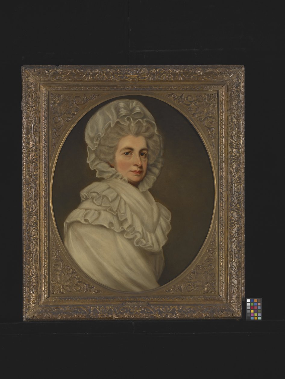 Portræt af fru Butler (Penelope Carwardine) (olie på lærred) af George Romney