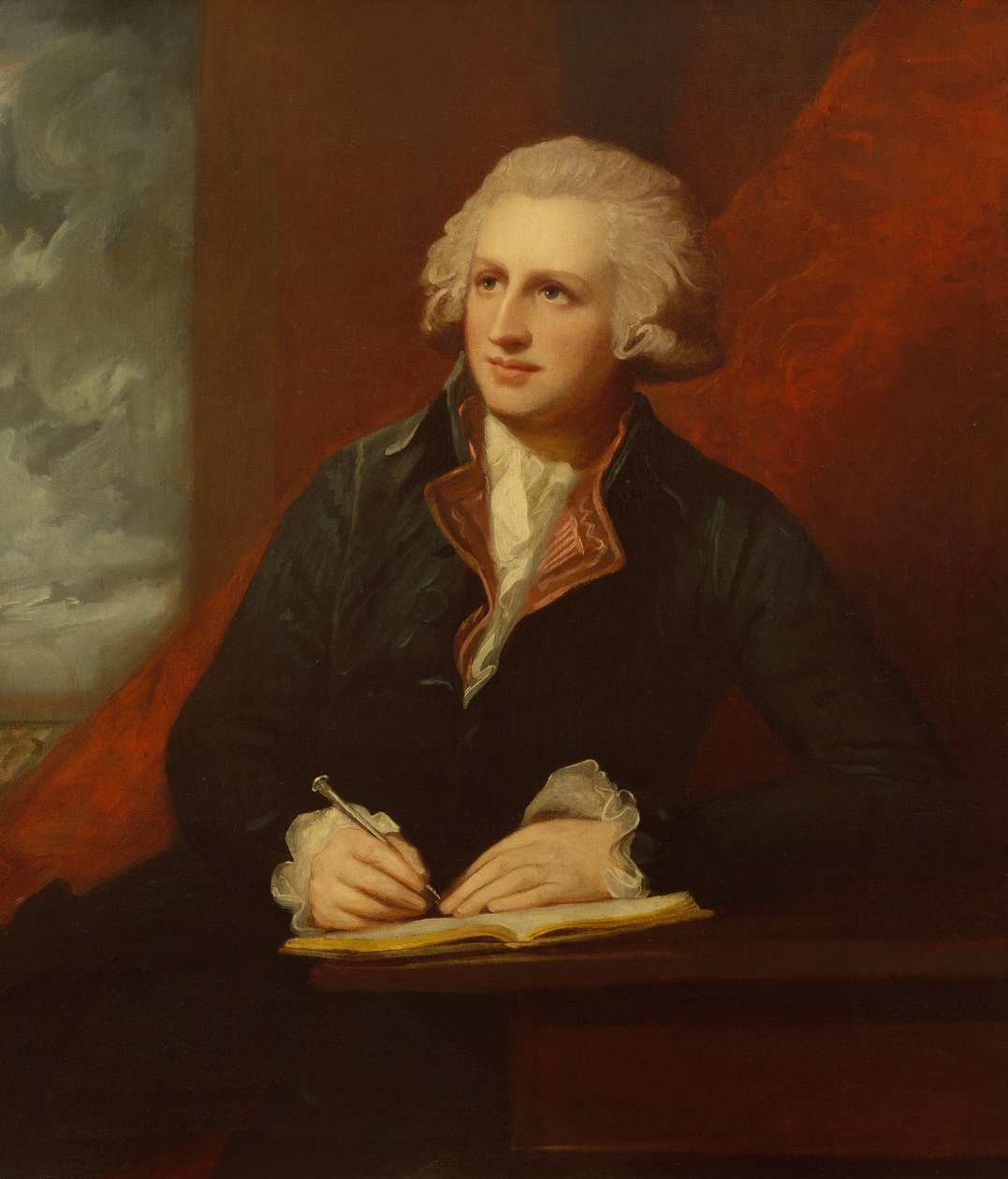 Portræt af John Blackburne (olie på lærred) af George Romney