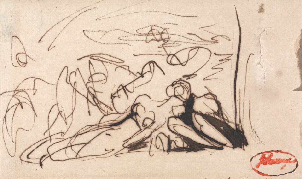 Fængselsscenen af George Romney