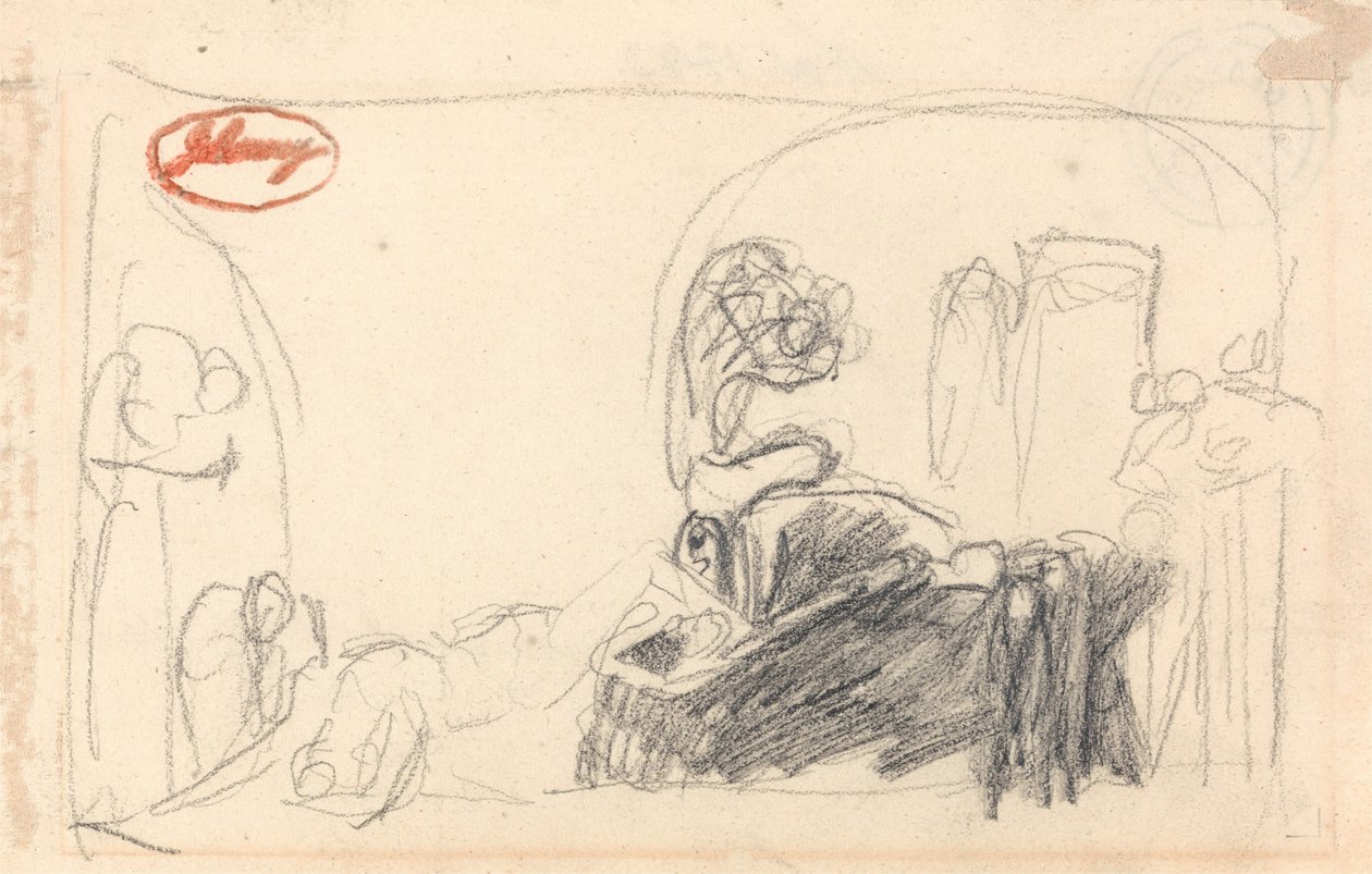 Fængselsscene af George Romney