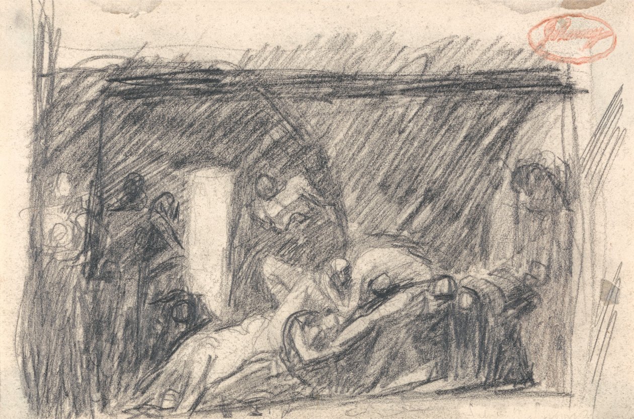 Fængselsscene af George Romney