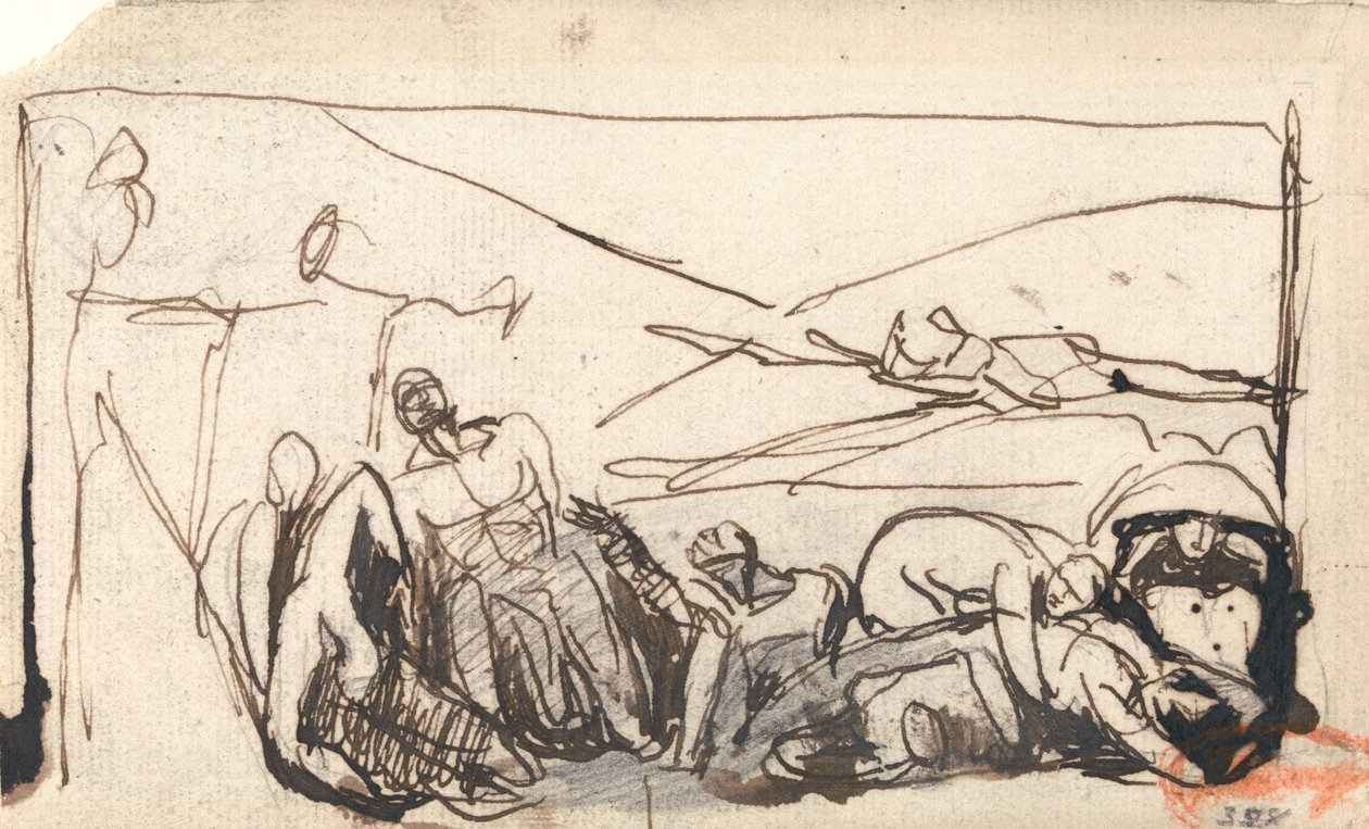 Fængselsscene af George Romney