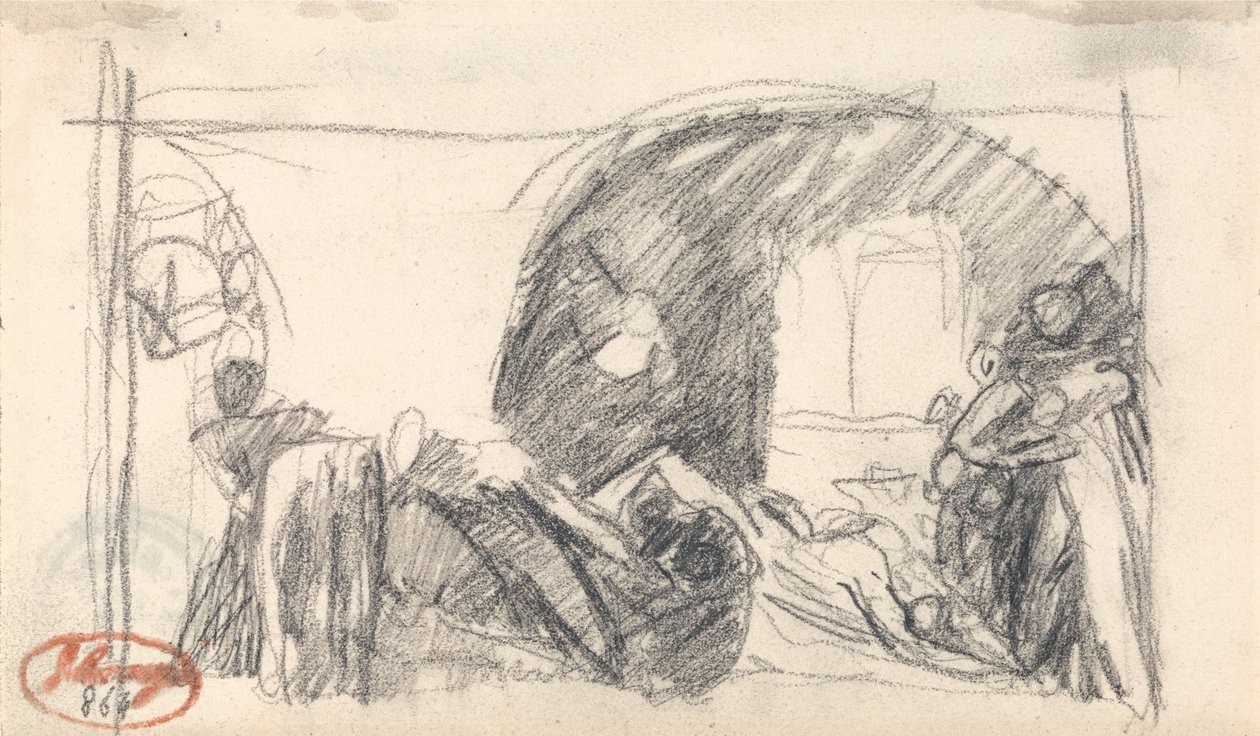 Fængselsscene af George Romney