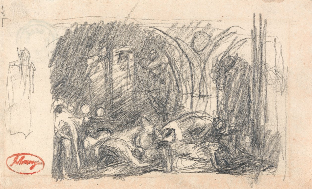 Fængselsscene af George Romney