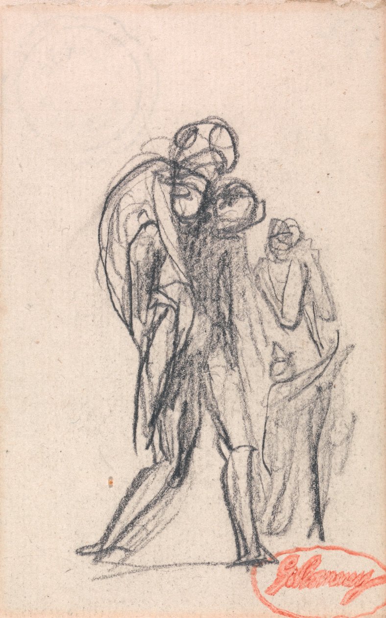 Flygtningegruppe af George Romney