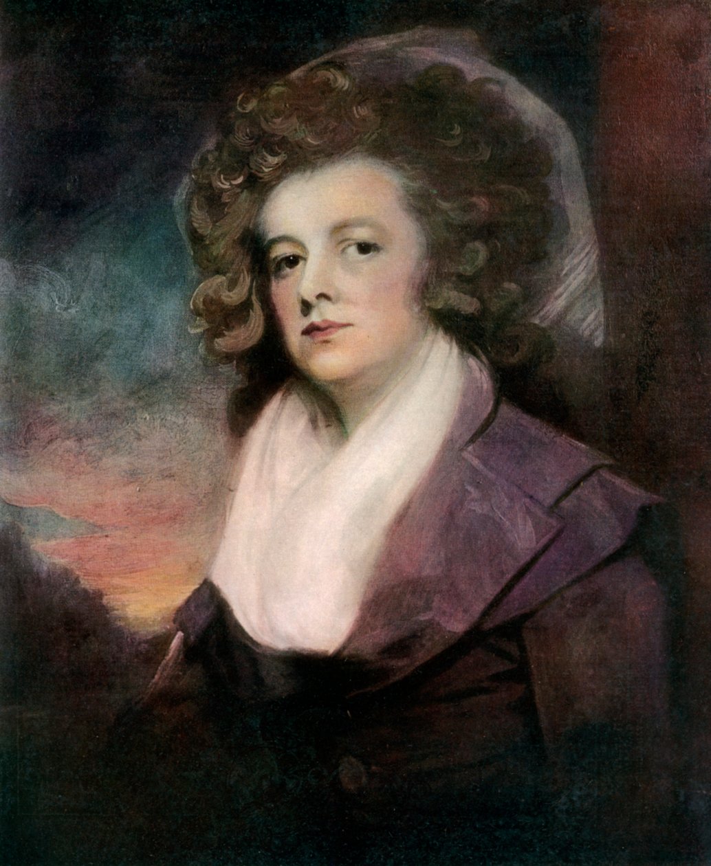 Renira De Tuyll, hustru til kaptajn John Albert Bentinck, slutningen af det 18. århundrede 1910. af George Romney