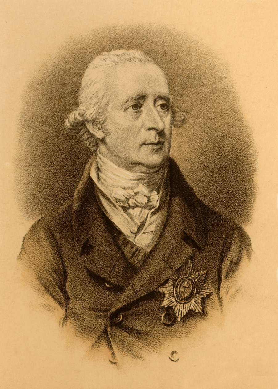 Sir Philip Francis, K.C.B. Junius, c1790, c1880. af George Romney