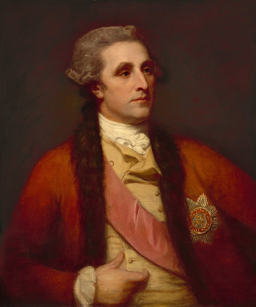 Sir William Hamilton af George Romney