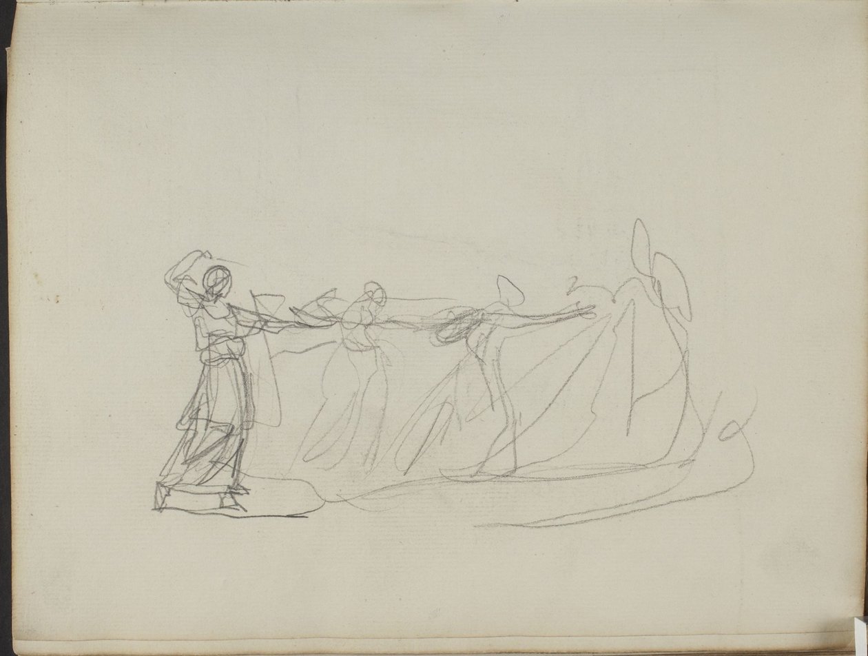 Skitsebog af George Romney