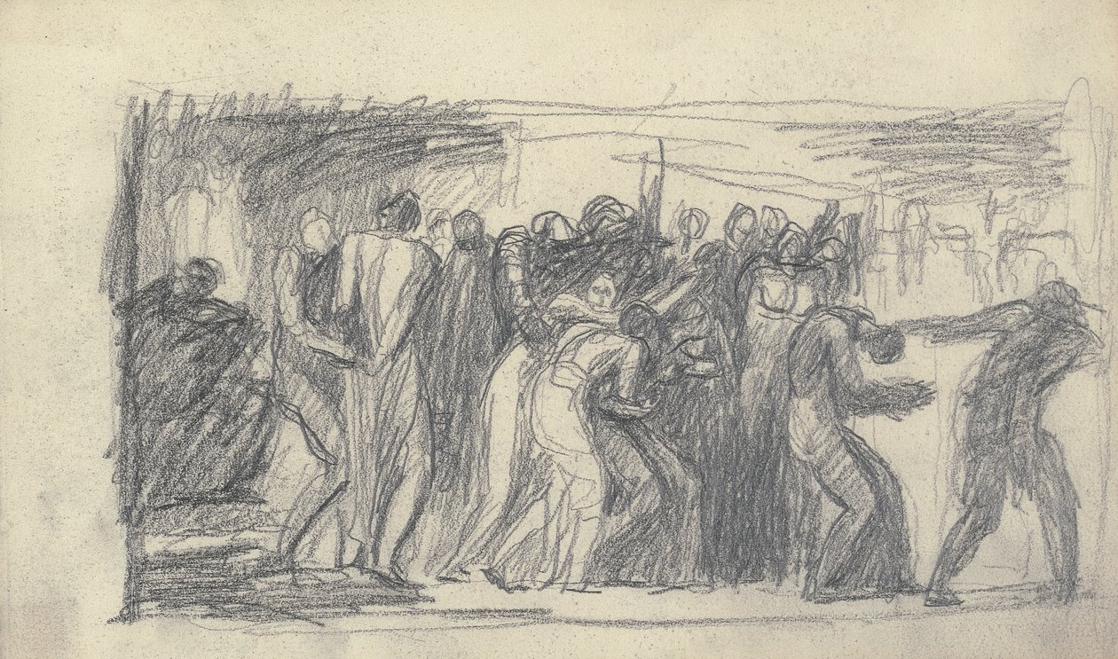 Skitsebog Tegning af George Romney