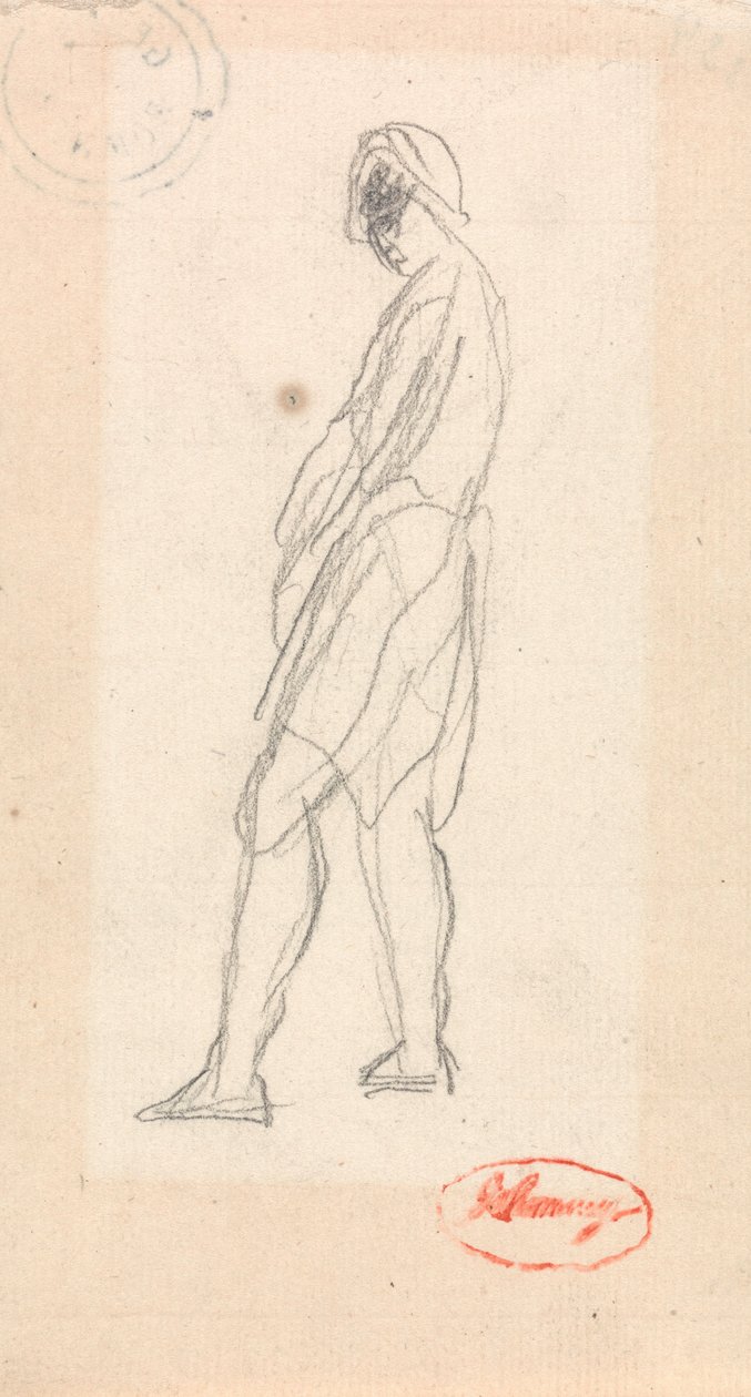 Stående figur af George Romney