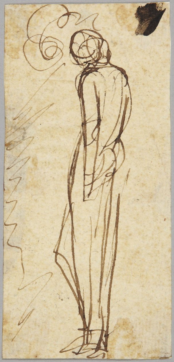 Stående figur af George Romney