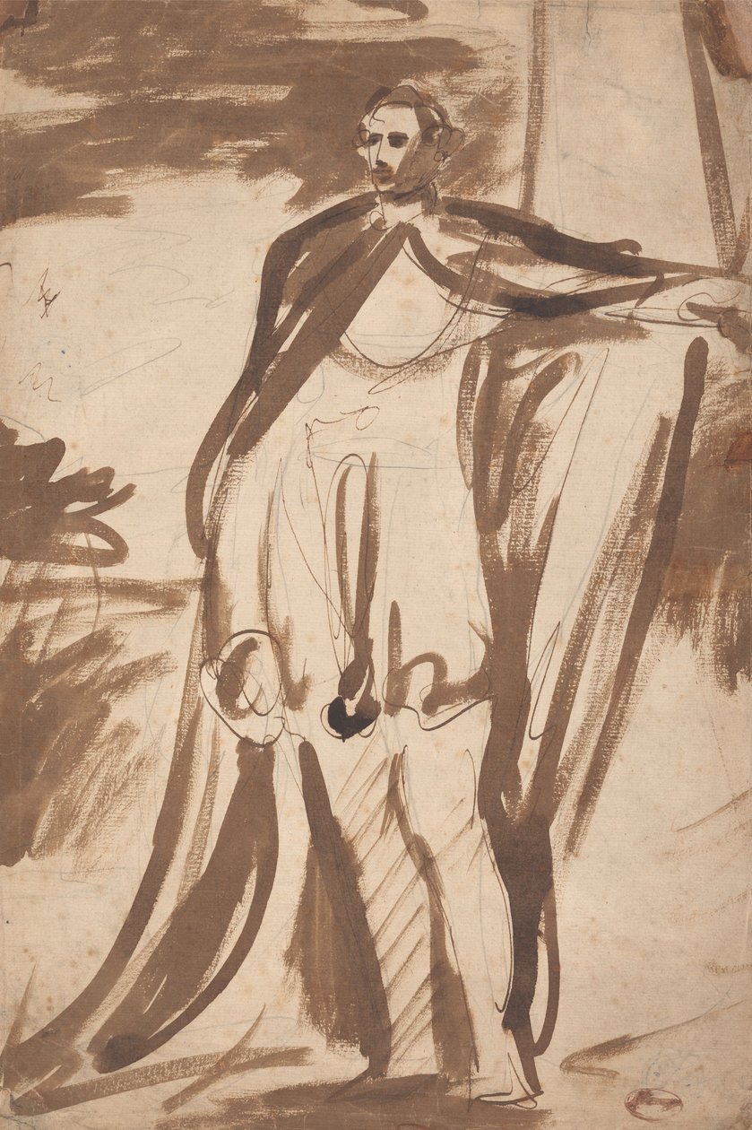 Studie til portrættet af George Spencer, den fjerde hertug af Marlborough af George Romney