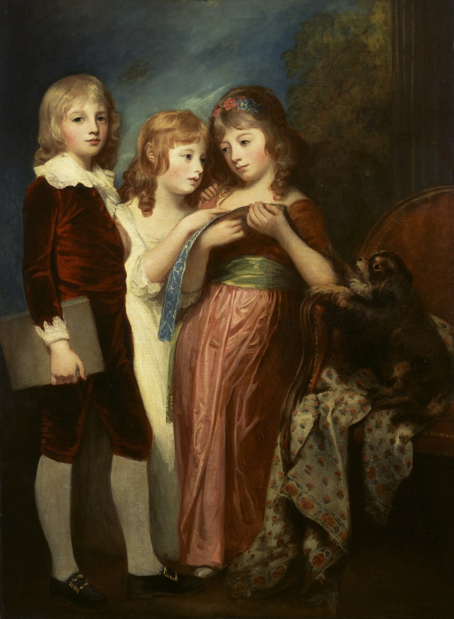 The Hartley Children, 178183 af George Romney