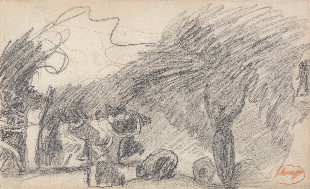 Heksernes hul- Macbeth af George Romney