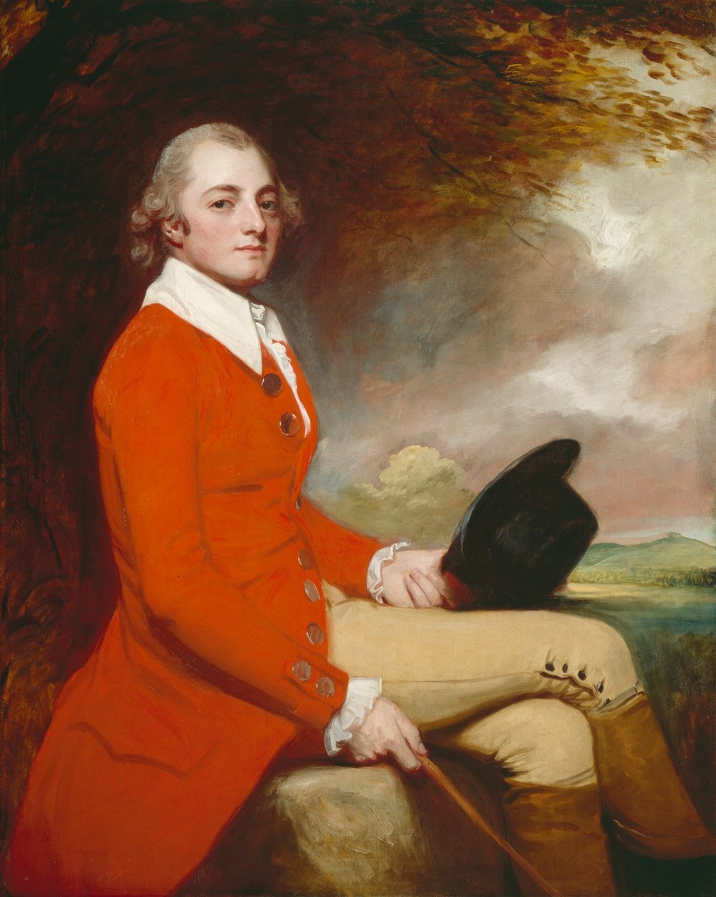 Thomas Grove fra Ferne, Wiltshire af George Romney