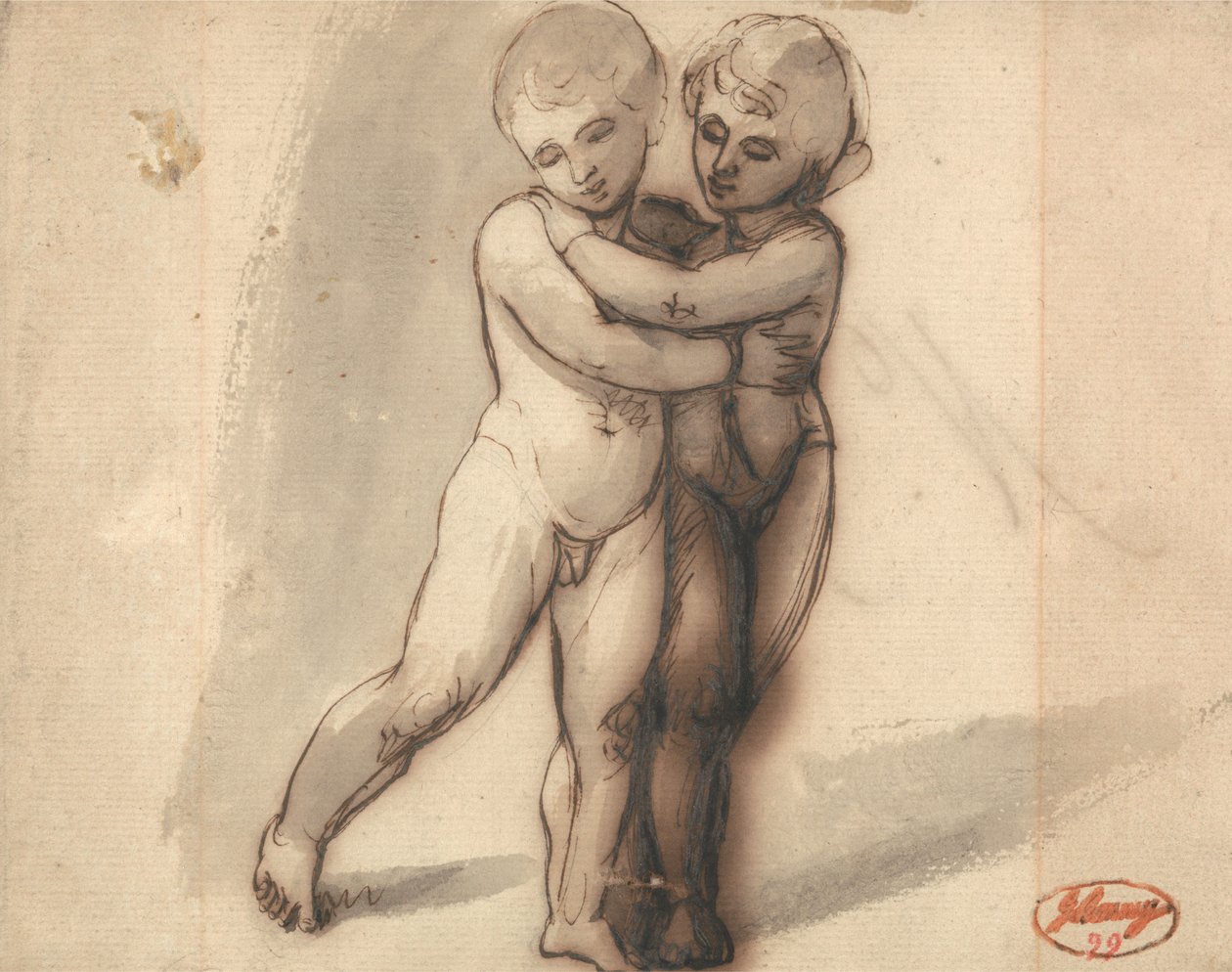 To putti af George Romney