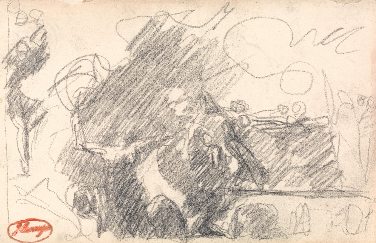 Heksernes hule: Macbeths andet besøg af George Romney