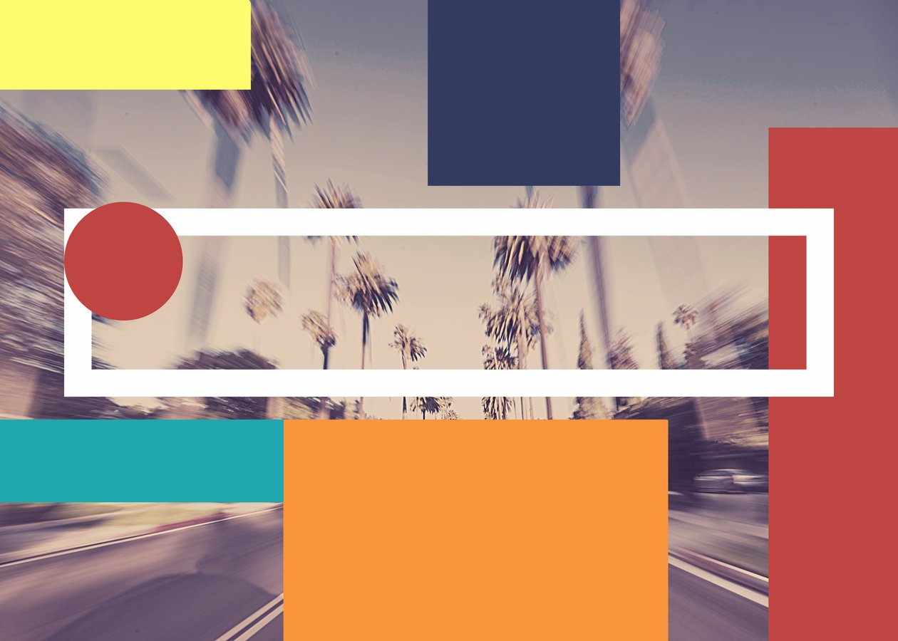 Beverly Hills Sliver Lining, 21. århundrede (illustration) af George Rosaly