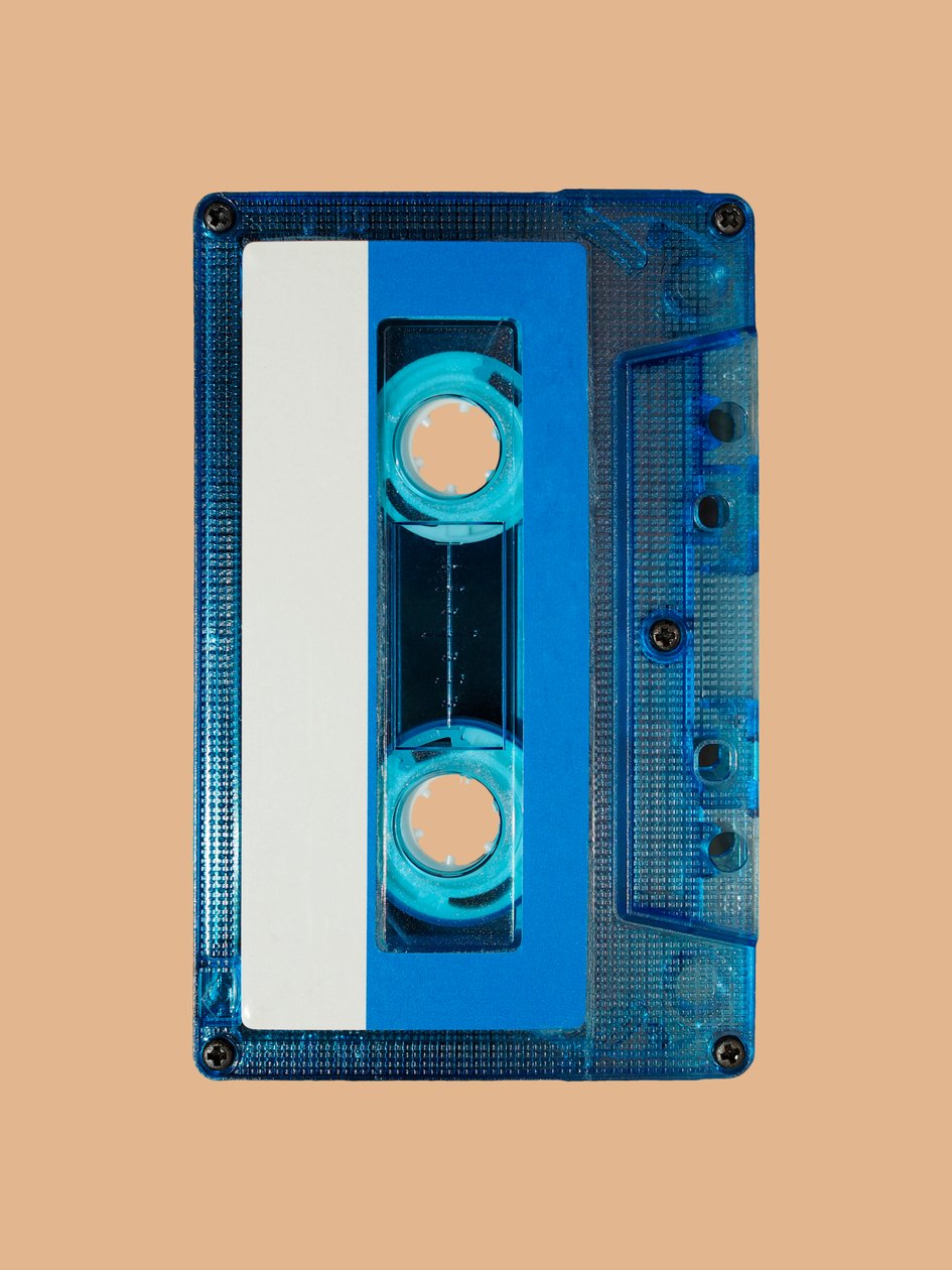 Neon C-Tape, 2024 (akryl på lærred) af George Rosaly