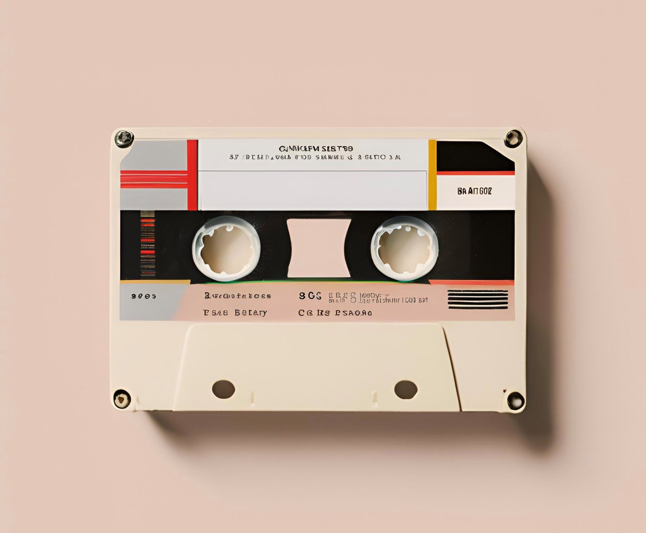 Tape Treasures (1), 21. århundrede (maleri) af George Rosaly