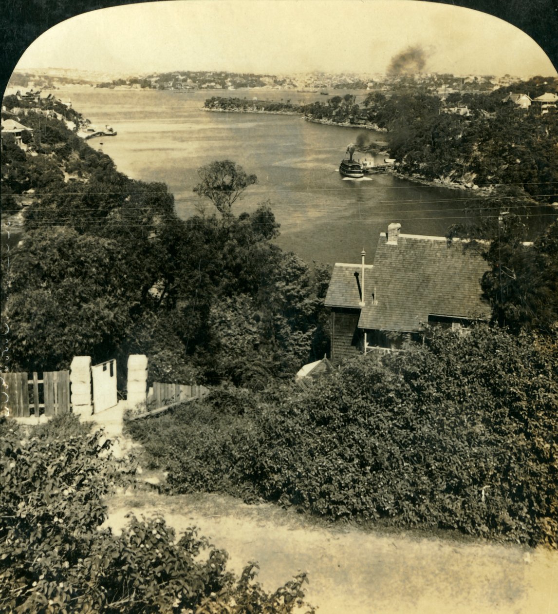 Mosmans Bay, Sydney, Australien, c1909. af George Rose