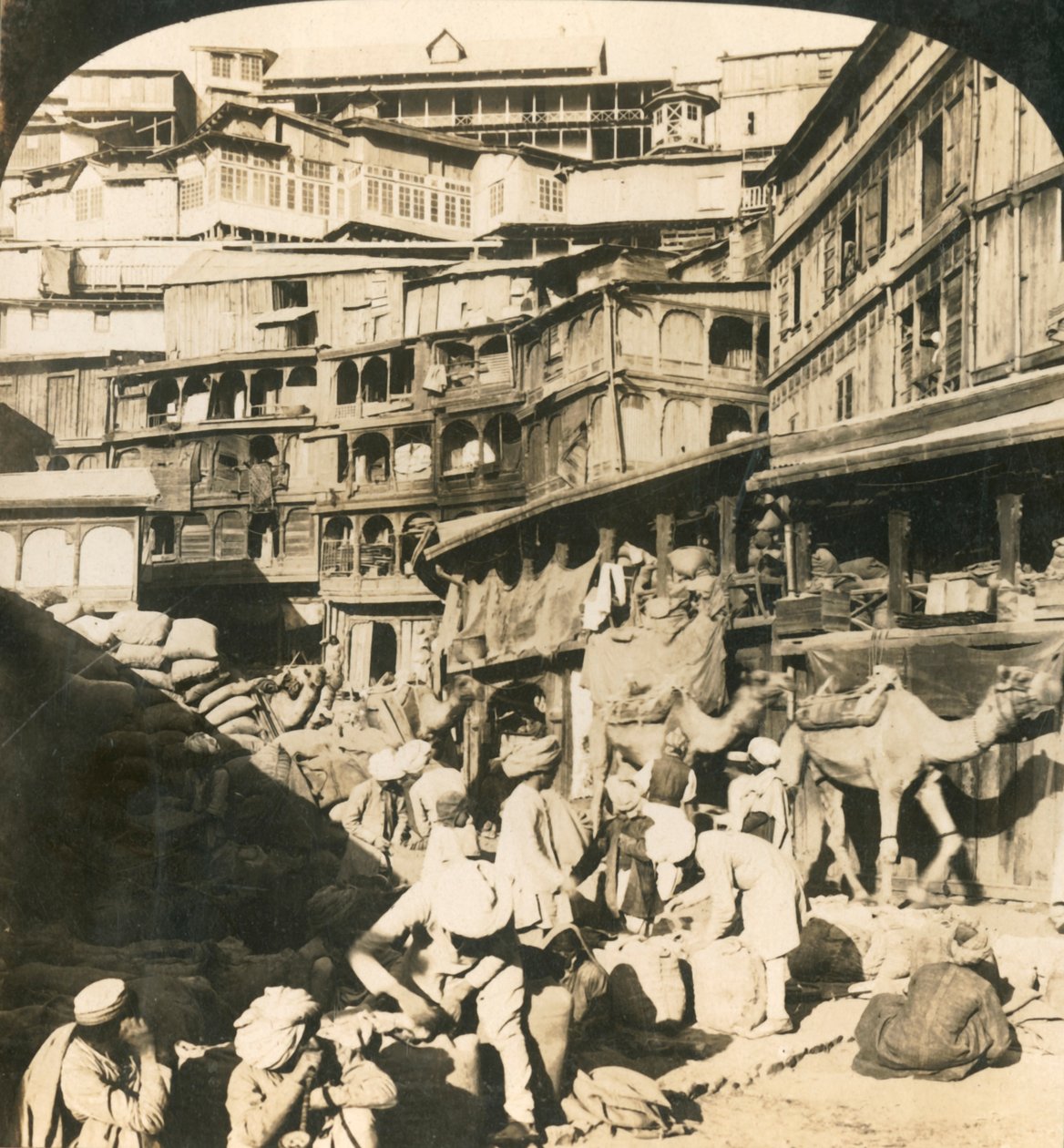 Simla, Indien, c1909. af George Rose