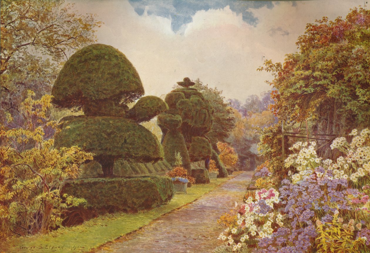 Barncluith, Lanarkshire, c1915 af George Samuel Elgood