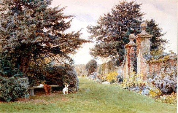 Bulwick, porten af George Samuel Elgood