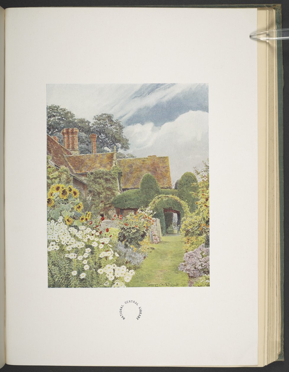 Cleeve Prior, Sunflowers, illustration i 