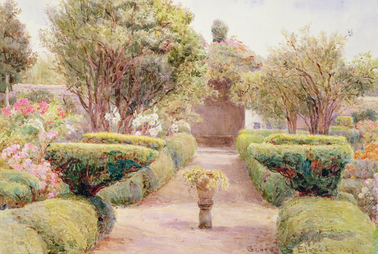 Villa Armenante La Cava, 1896 af George Samuel Elgood