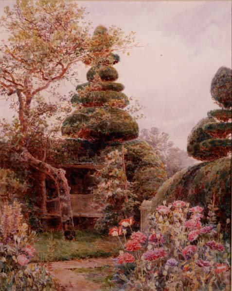 Yew Arbour, Polhill af George Samuel Elgood