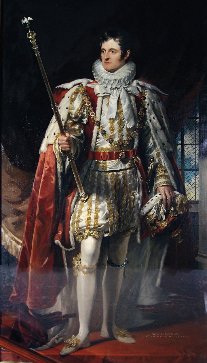 John Henry, 5. hertug af Rutland, 1820 af George Sanders